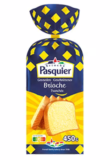 Brioche tranchée